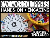 Short Vowels CVC Word Clippers
