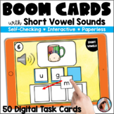 Short Vowels CVC Words – Boom Cards