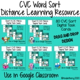 Short Vowels CVC Words Interactive Bundle Google Classroom