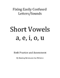 Short Vowels-Fixing Easily Confused Letters