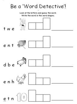 Short Vowels - Kindergarten worksheets by Little Jemmings | TpT