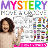 Short Vowels Movement Game | Short Vowel Worksheets | Myst