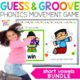 Short Vowels Movement Games | Short Vowel Worksheets | Gue
