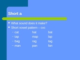 Short Vowels Review