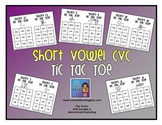 Short Vowels Tic Tac Toe