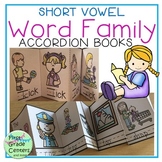 Short Vowels Word Families Accordion Books