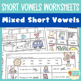 Short Vowels Worksheets - First Grade Phonics - Science of