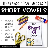 Short Vowels cvc Phonics Worksheets Books 