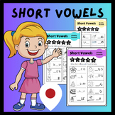 Short Vowels/ hiragana ーひらがな/japanese vocabulary words / k