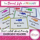 Short a CVC Word Family Emergent Readers Bundle