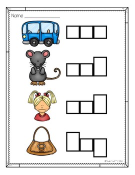 Short a CVC Word Worksheets by Lisa's Learning Shop | TpT