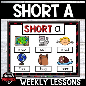 Preview of Science of Reading Short A CVC Words | Short Vowels | Short Vowel Worksheets