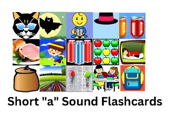 Preview of Short "a" Sound Flashcards