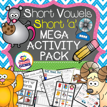 Preview of Short A Mega Activity Pack