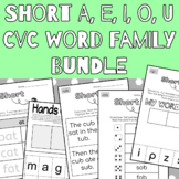 Phonics: Short Vowel Sounds & CVC Word Families