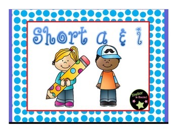 Preview of Short a and i Phonics Flipchart