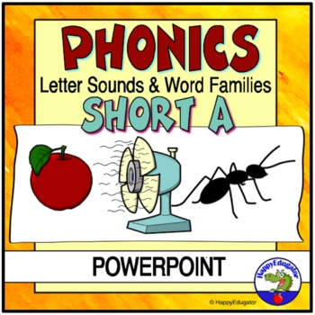 Preview of Short a sound - Sounding Out Words PowerPoint