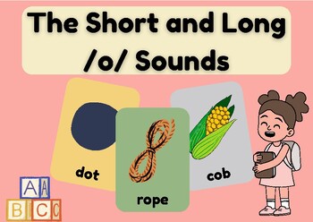 Preview of Short and Long O Sounds Flashcards