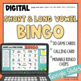 Short and Long Vowel BINGO | Google Slides | Digital Game | ESL