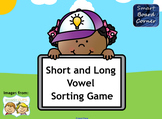 Short and Long Vowel Sorting game for SMART Board