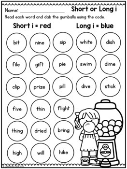 long and short vowels mixed worksheets google kindergarten first grade phonics