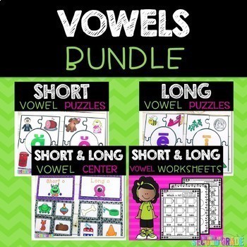 Preview of Short and Long Vowels Worksheets