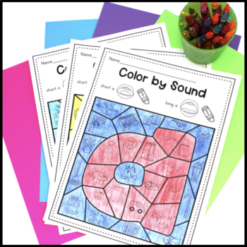 Short and Long Vowel Worksheets by Must Love First | TpT