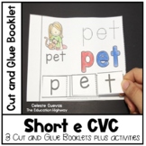Interactive Short e CVC Booklets & Activities
