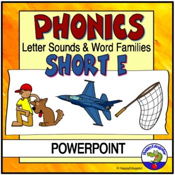 Preview of Short e Sound - Sounding Out Words PowerPoint