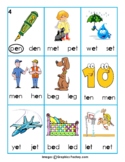 Short e vowel booklet