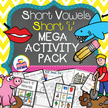 Preview of Short I Mega Activity Pack