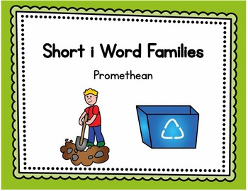 Preview of Short i Word Families - Promethean