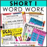 Short Vowel i Worksheets and Word Work Activities for Literacy Centers