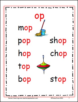 short o cvc word work activities and games by games 4 learning tpt