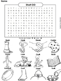 Short OO Vowel Team Word Search Word List Phonics Review W