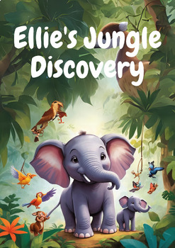 Preview of Short story and questions at the end of the story Ellie's Jungle Discovery