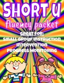 Short u CVC words | Short Vowel Fluency Booklets | Short V