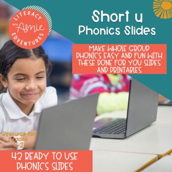Preview of Short u Phonics Slides- Science of Reading
