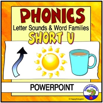 Preview of Short u Sound - Sounding Out Words PowerPoint