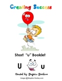 Short u vowel booklet
