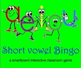 Short vowel Bingo game for Smartboard
