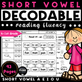 Short vowel CVC read and find worksheets