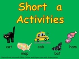 Short vowel a Word Work- Kindergarten 1st Grade Reading/ Writing
