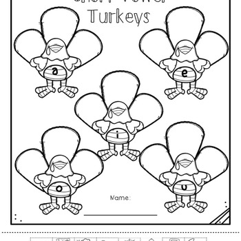 Short vowel cvc Turkey Sort by soar into teaching | TpT