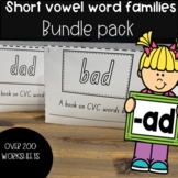 Short vowel word families