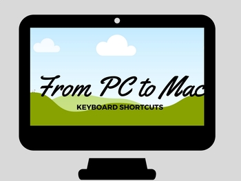 Preview of Shortcut keys from PC to Apple Mac