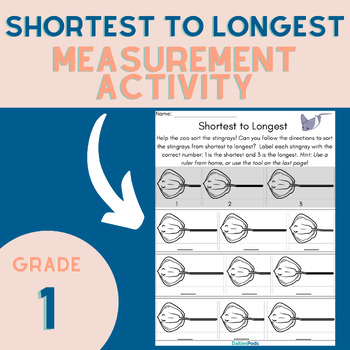 Preview of Shortest to Longest | Printable Math Activity