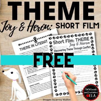 Preview of Pixar Shorts Film Theme Plot Literary Elements, Devices, Analysis SEL Activities