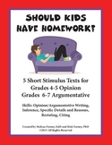 Stimulus Texts and Prompt Grades 4-7