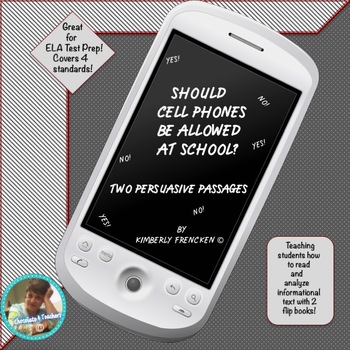 Preview of Cell Phones: Two Reading Flip Books to Analyze Non-Fiction